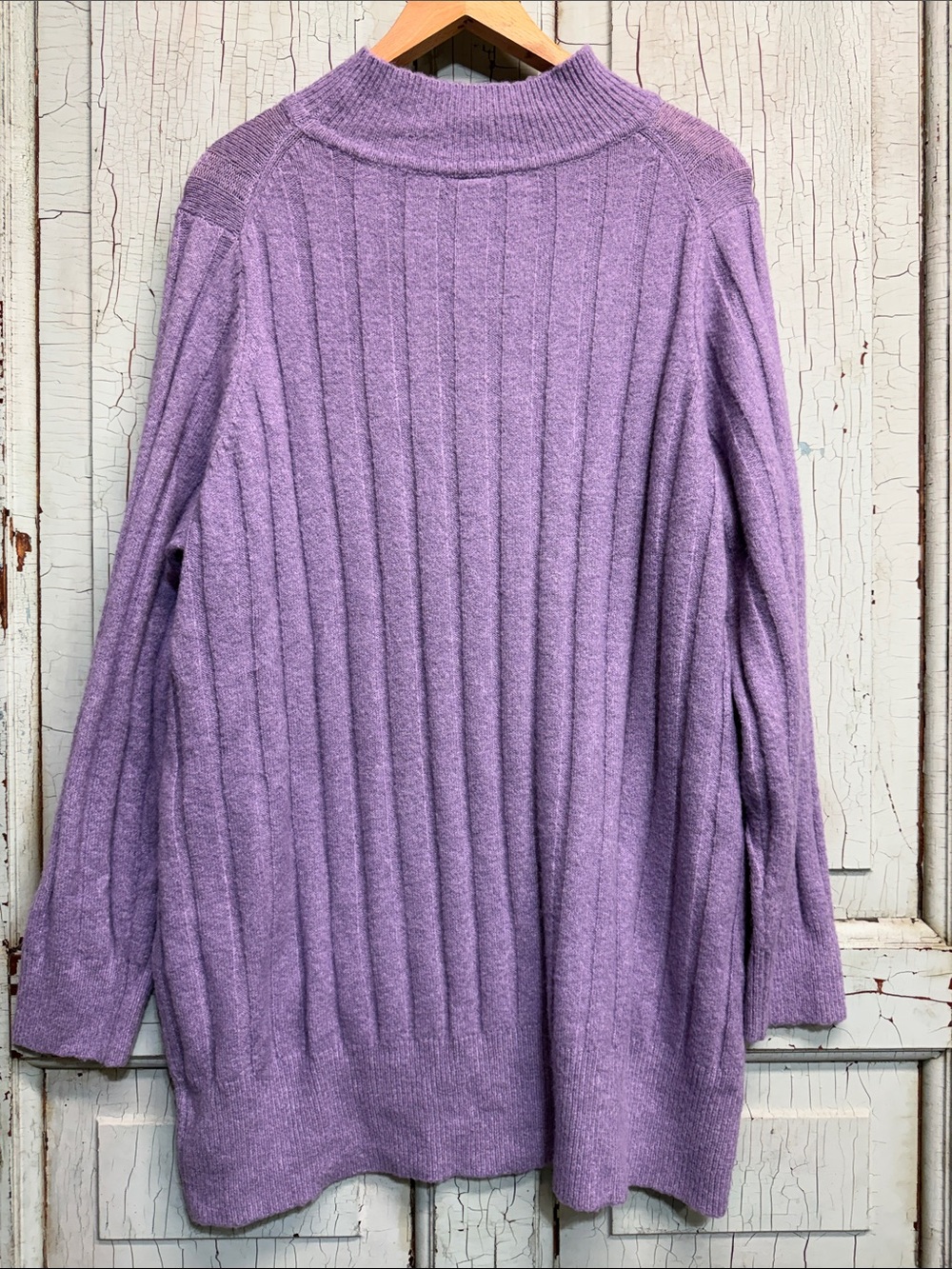 Torrid Ribbed Mock Neck Sweater - Picture 4 of 6